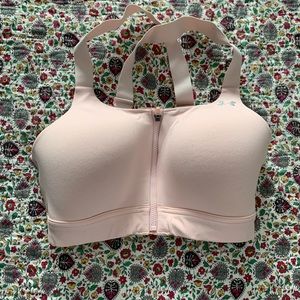 Under Armor zip sports bra 34D